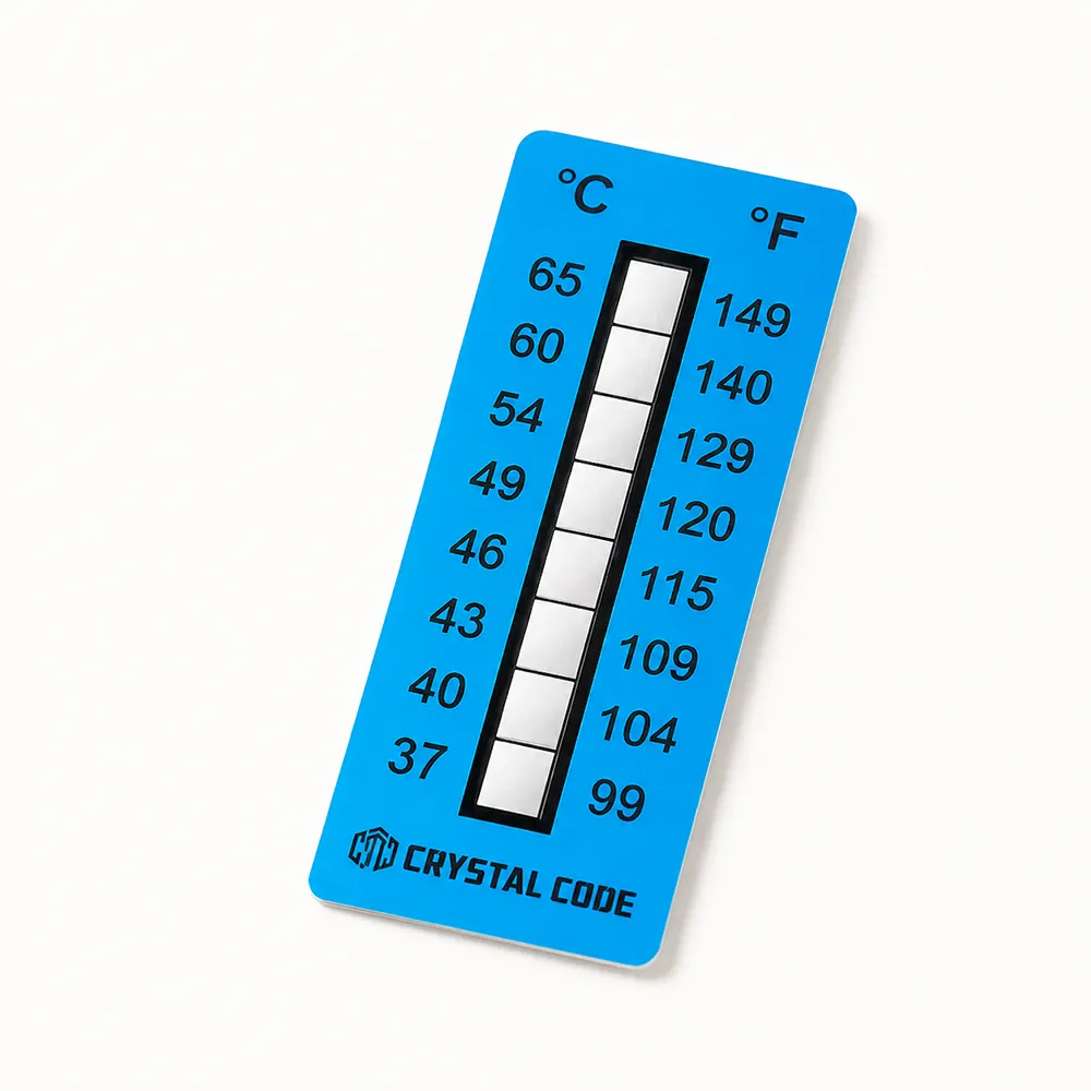 Cold Storage Temperature Sticker for cold room checks