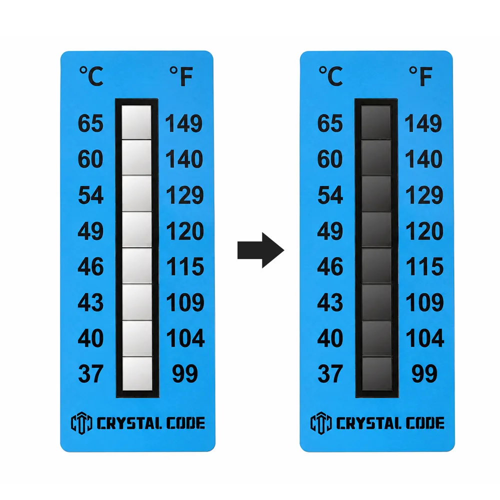 Temperature Monitor Sticker Temperature Indicator Stickers – Designed for Precision Monitoring