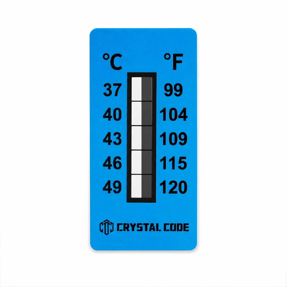 Freezer Temperature Indicator Sticker for Cold Storage