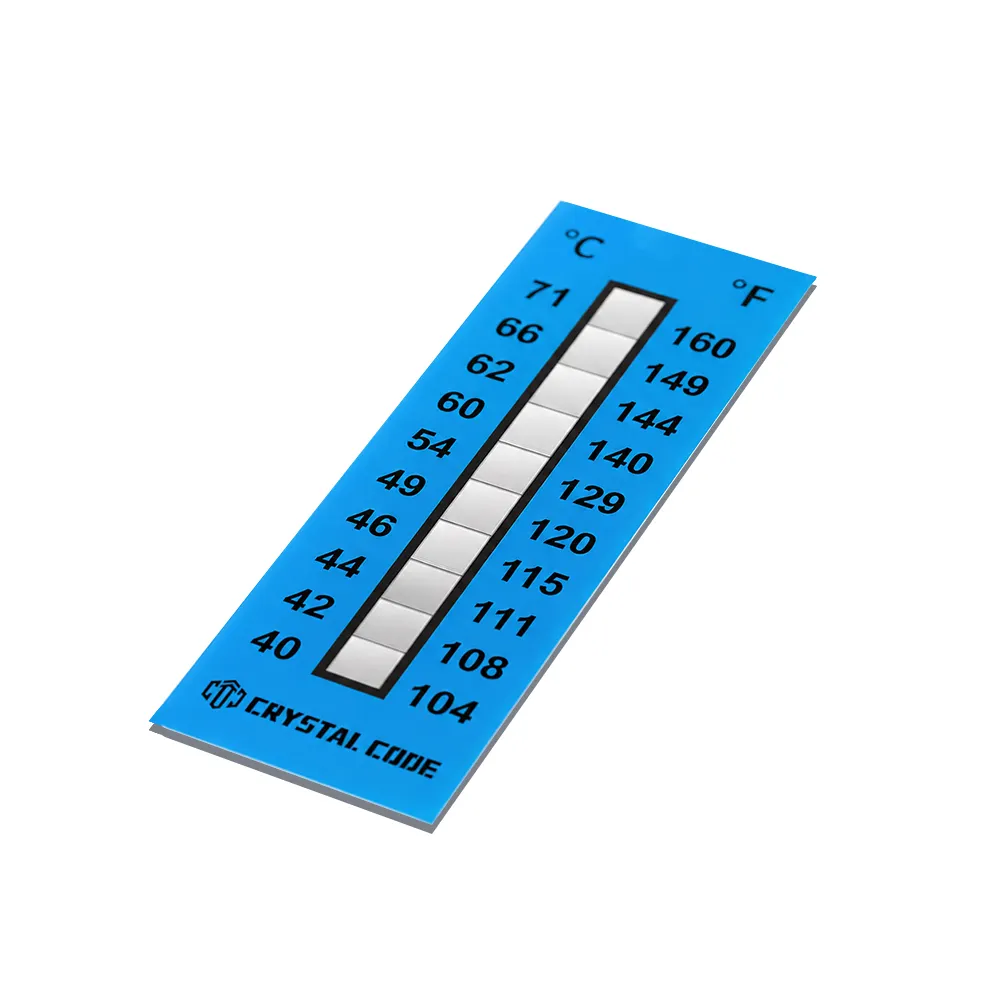 Refrigerated Transport Temperature Label for Cold Chain