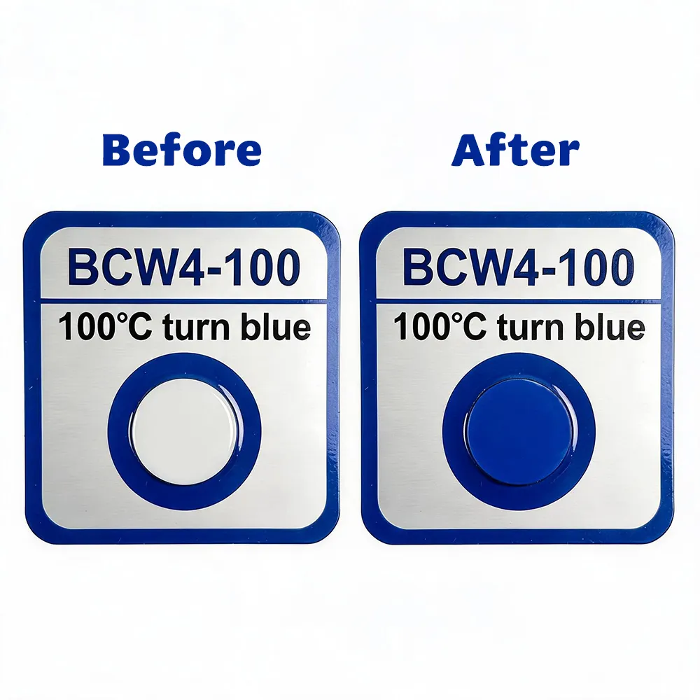temperature control label for shipment quality tracking