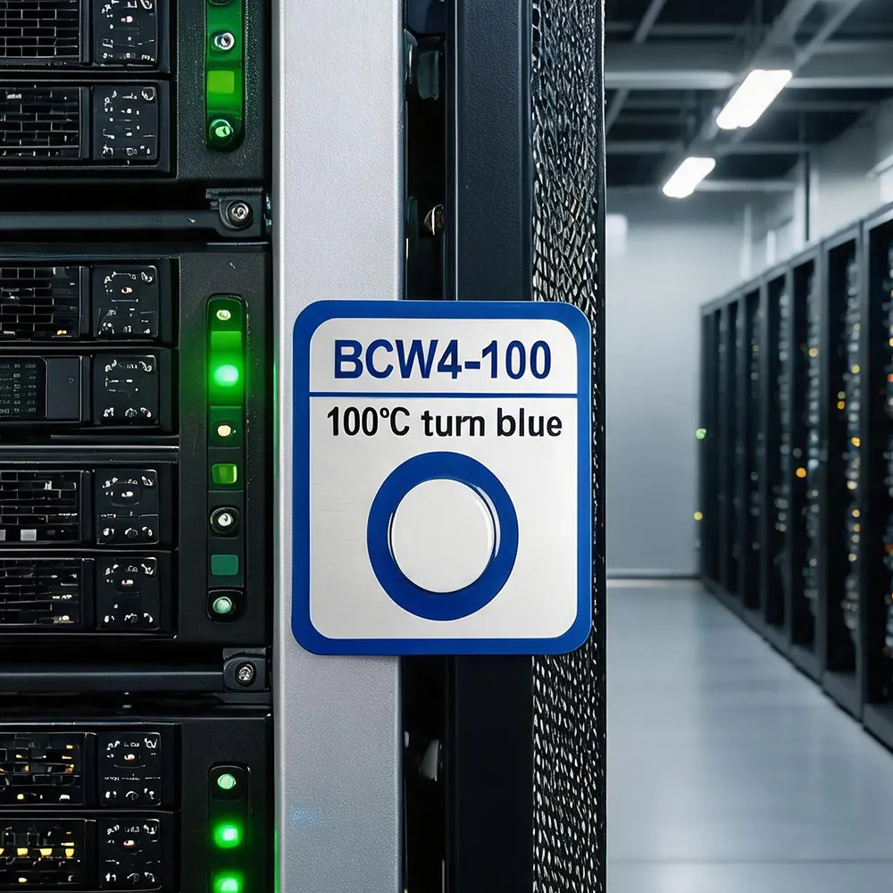 temperature control label for shipment quality tracking